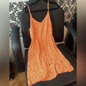 Orange Sun Dress